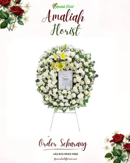 Krans Bunga Duka Lajuk